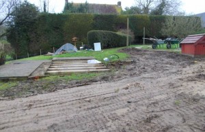 Day 1 of a landscaping job